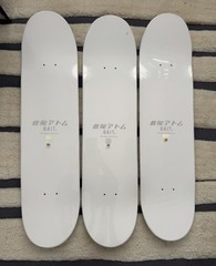 Bait x Astro Boy Project Skate Deck Set Rare Triptych Edition Wall Art