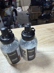 Barra 177 Zinc Plated Steel BBs 4.5mm Lot of 2 Open Bottles