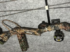 Bear Charge Left Handed Compound Bow With Airport Security Lockable Hard Case