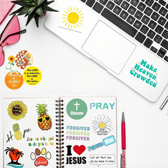 200Pcs Inspirational Christian Stickers for Vision Board Water Bottles Laptop