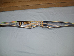 CHARRON ARCHERY – CUSTOM LONGBOW 60″AMO LEFT HAND @ 40#