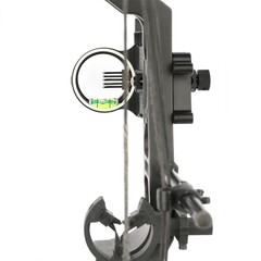 5 Pin Sight Compound Bow 4X 6X 8X Lens 0.019″ Fiber Adjustable Archery Hunting