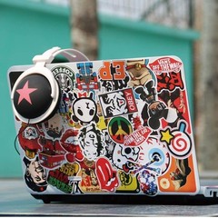 1000 Random Skateboard Stickers Bomb Laptop Luggage Decals Dope Sticker Pack Lot