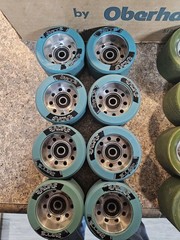 Oberhamer Roller Skates – Black Original Challenger Plate – Mini Fanjets – Used