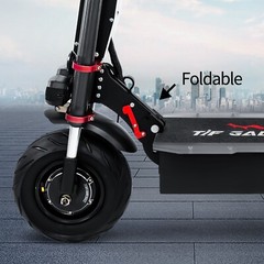 Adults Electric Scooter Folding Dual Motor 5600W 60V 38AH 12″ Road Tires 50MPH
