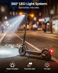 900W ELECTRIC SCOOTER FOR ADULTS 44 MILES RANGE 20MPH DUAL SUSPENSION 12″ TIRES