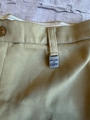 CONCOUR ELITE USPC Devon Aire Jodhpurs Size 16R Riding Pants Kids Tan Equestrian