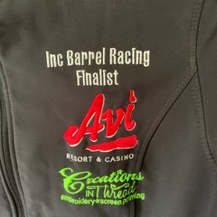 Grand Canyon Finals 2016 Rodeo Barrel Racing Jacket Women M Port Authority Cinch