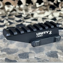 NEW PTS Unity Tactical FAST Absolute Optic Riser – Black