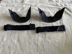 TWO (2) JT USA PAINTBALL FLEX 8 GOGGLES – BLUE (PLEASE READ DESCRIPTION)