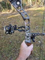 Mathews Switchback XT RH 70lb 29in Draw Bow Hunting 33.5in Gray/Black/Tan