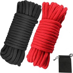 Soft Cotton Rope, 32 feet / 10m Rope, 8mm Thick, Soft Rope, Long Rope, Soft