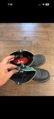 Justin Gypsy Western Cowboy Boots Black w/ Turquoise, Women’s 8B L9905