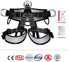 Thicken Professional Climbing Safety Belt with Magnesium Alloy Connection