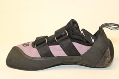 Evolv Elektra Womens Size 9.5 41 USA Made Purple Black Strap Rock Climbing Shoes