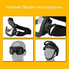 Tactical Airsoft Goggles Anti Fog Military Glasses Ballistic Safety Goggles USA