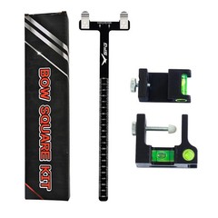 Bow Square Bow Level Kit 2 Pack Archery Bow String Level Turning Kit and T Sh…