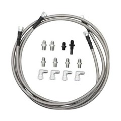 6AN 70″ Transmission Oil Cooler Hose Line kit Compatible with 4L60E 4L80E