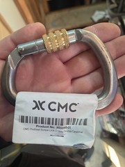CMC Rescue Pro Steel Carabiners Rope Rescue NFPA G Rated High Angle Screw Lock