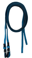 D.A. Brand Premium Light Blue/Black Nylon Bridle Set w/Breast Collar DA1165