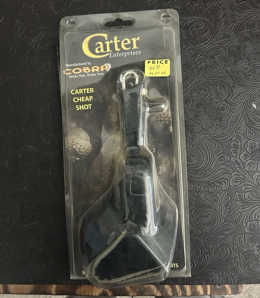 Carter Cheap Shot Archery Release Aid Wrist Strap Trigger Release NEW
