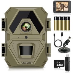 Mini Trail Camera 1440P 36MP,Game Camera with Night Vision 0.2s Trigger Time …
