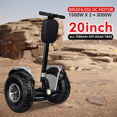 3000W/67.2V 15.6AH Dual Motor 20in Off Road Electric Self Balance Vehicle APP z7