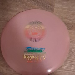Gateway Prophecy Midrange Disc Golf Disc Speed 5 Turn 0 Fade 2 Pink