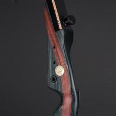 62″ Takedown Recurve Bow Longbow & Carbon Arrows Wooden Riser for Hunting Shoot