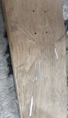 SUPREME SS13 GOLD BLING DECK NEW Skateboard World Famous Gold / Natural Top