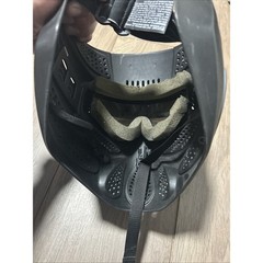 JT Paintball Airsoft Face Mask with Goggles One Size Adjustable Black Sports