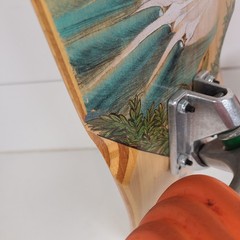 Sector 9 Swamis Bamboo complete longboard with shark wheels 34′ long