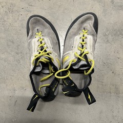Evolv Rock Climbing Shoes Trax USA Canvas Outdoor Grey Size 12 Mens