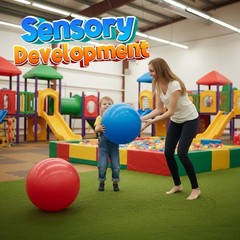 «2 Pack 18″» Jumbo Playground Balls Inflatable Kickball Kids Outdoor Indoor Set»