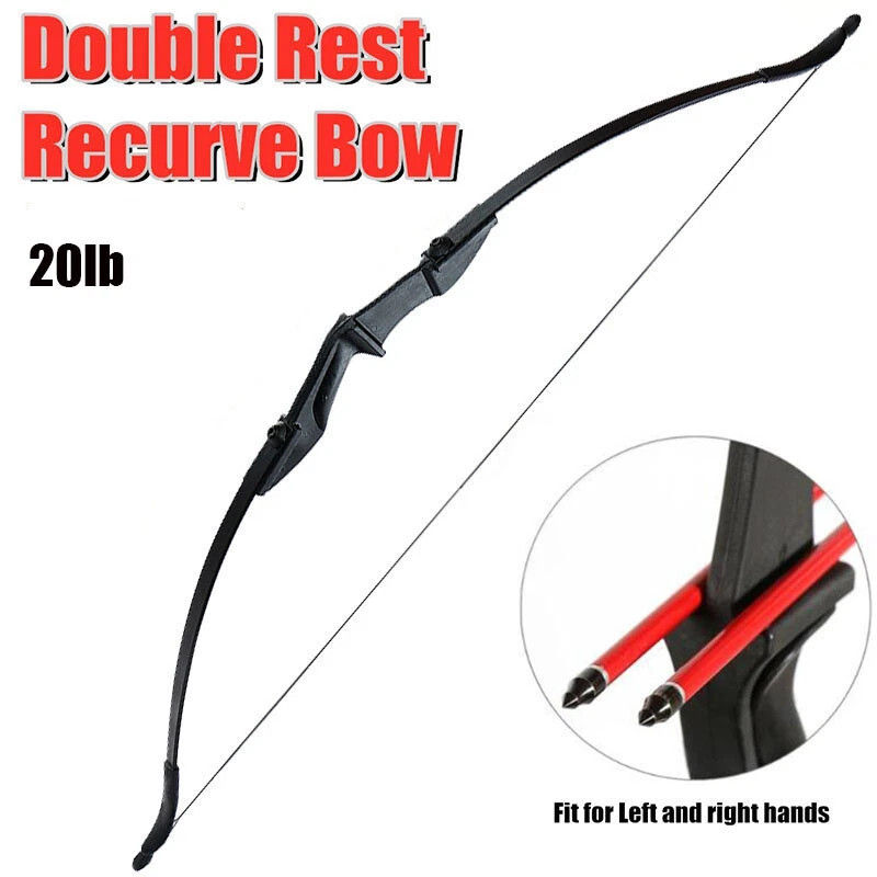 Archery 57″ Takedown Recurve Bow 20/30/40LBS RH/LH Bow Beginner Practice Hunting