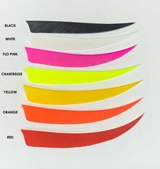 Trueflight 4″ Shield Cut LW or RW Feathers – 1 Dozen