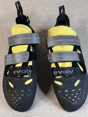 Evolv VTR3D TRAX XT5 Climbing Shoes Black/Yellow Men’s US 12 Medium