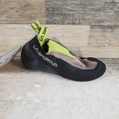 La Sportiva Cobra Eco Climbing Shoe Womens Sz 7 Falcon Brown Apple Green Classic