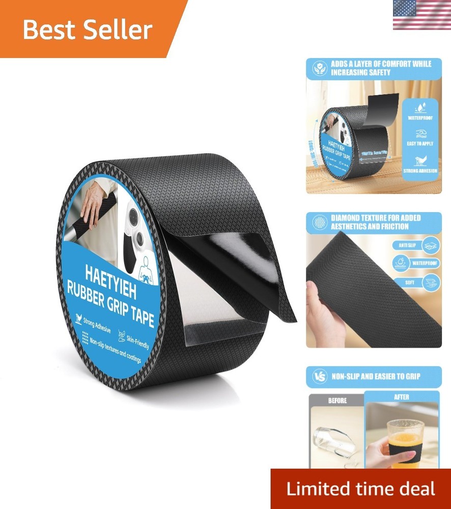 Rubber Grip Tape Non Slip Anti Slip Self Adhesive High Friction Waterproof Du…