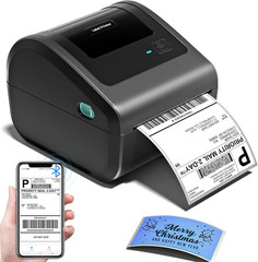 4×6 Thermal Shipping Label Printer Bluetooth Wireless for eBay Amazon UPS USPS