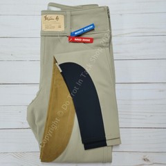Tailored Sportsman Ladies Trophy Hunter Sock Bottom Breech Side Zip Mid-Rise TAN