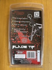 3 Pack Rage «Black Series» Chisel Tip SC Crossbow/Compound Broadheads