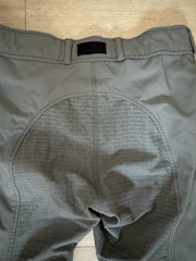 Dover Saddlery Dalton Full Silicone Grip Tech Riding Breeches Gray Pockets 26