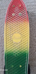 Penny Board – Rasta-Colored Australia 23″ all original parts-In Great Shape