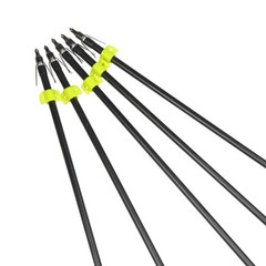 12X Archery Fishing Arrow Fiberglass Bowfishing Arrow Safety Slide Outdoor Hunt