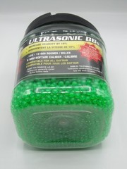 ULTRASONIC BB’S 6 MM SOFTAIR CALIBER .12G 10,000 ROUNDS GREEN NEW OPEN BOX