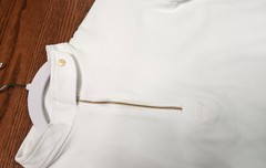 A TISS B- New, Amazon short sleeve shirt, white, Medium, MSRP $199