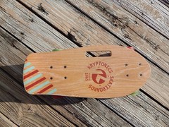 Kryptonics Stubby Skateboard Stubby 19” inches long 70’s