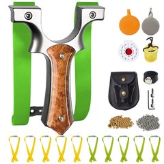 LOLBUY Stainless Hunting Slingshot High Velocity Catapult Slingshots CAMO
