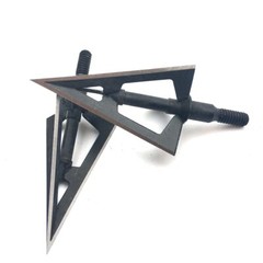 3/6/12/24/60pcs Broadheads 3 Blades Arrowheads Tip Steel For Bow And Crossbow